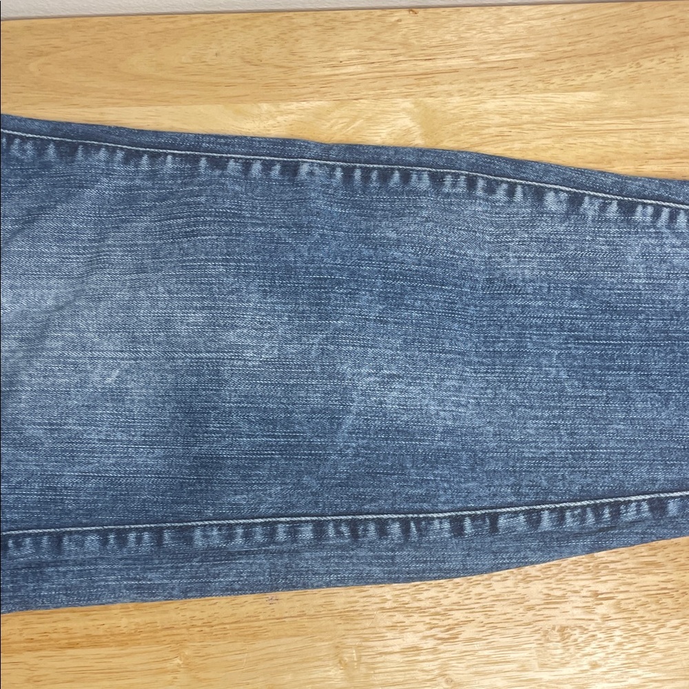 Torrid Blue Frayed Hem Jeans - Picture 6 of 8